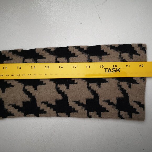 Ann Taylor Petite Ladies Size Small Petite Black & Tan Patterned Open Cardigan - Picture 8 of 9